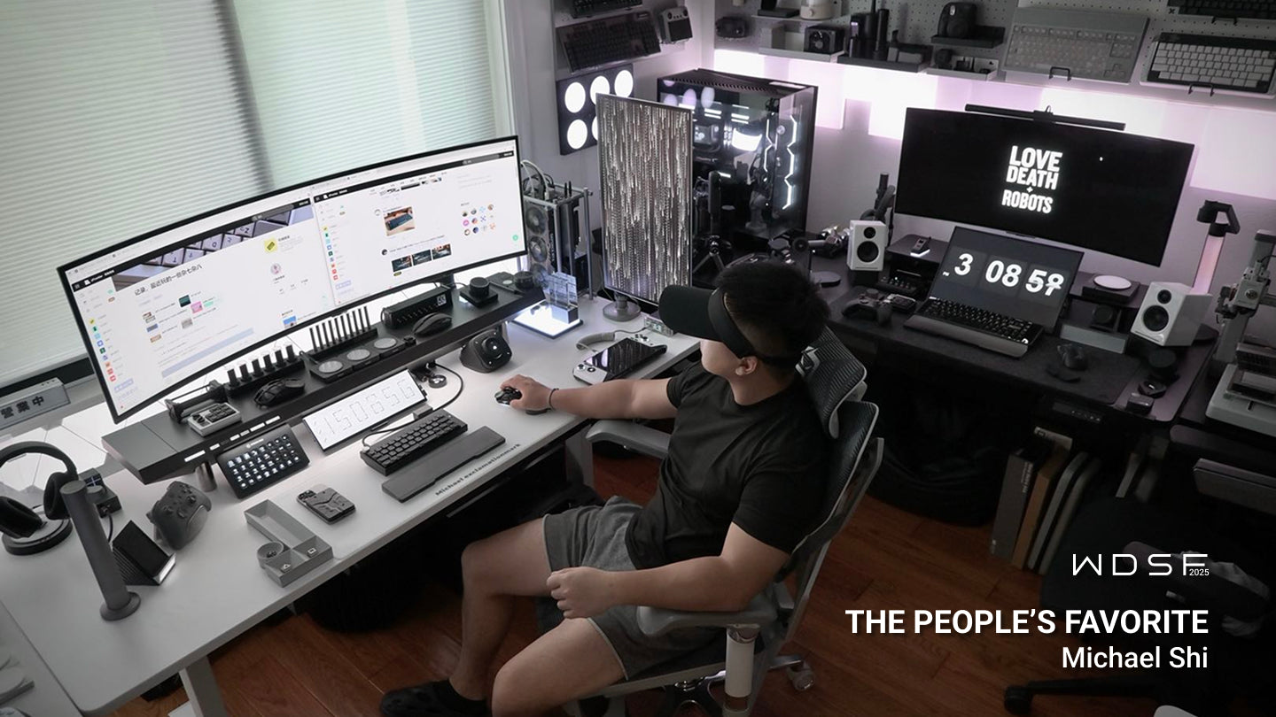 A Conversation on Desk Setup Philosophy, Aesthetics, and Order with Michael, the People’s Favorite of WDSF 2025 - Hexcal