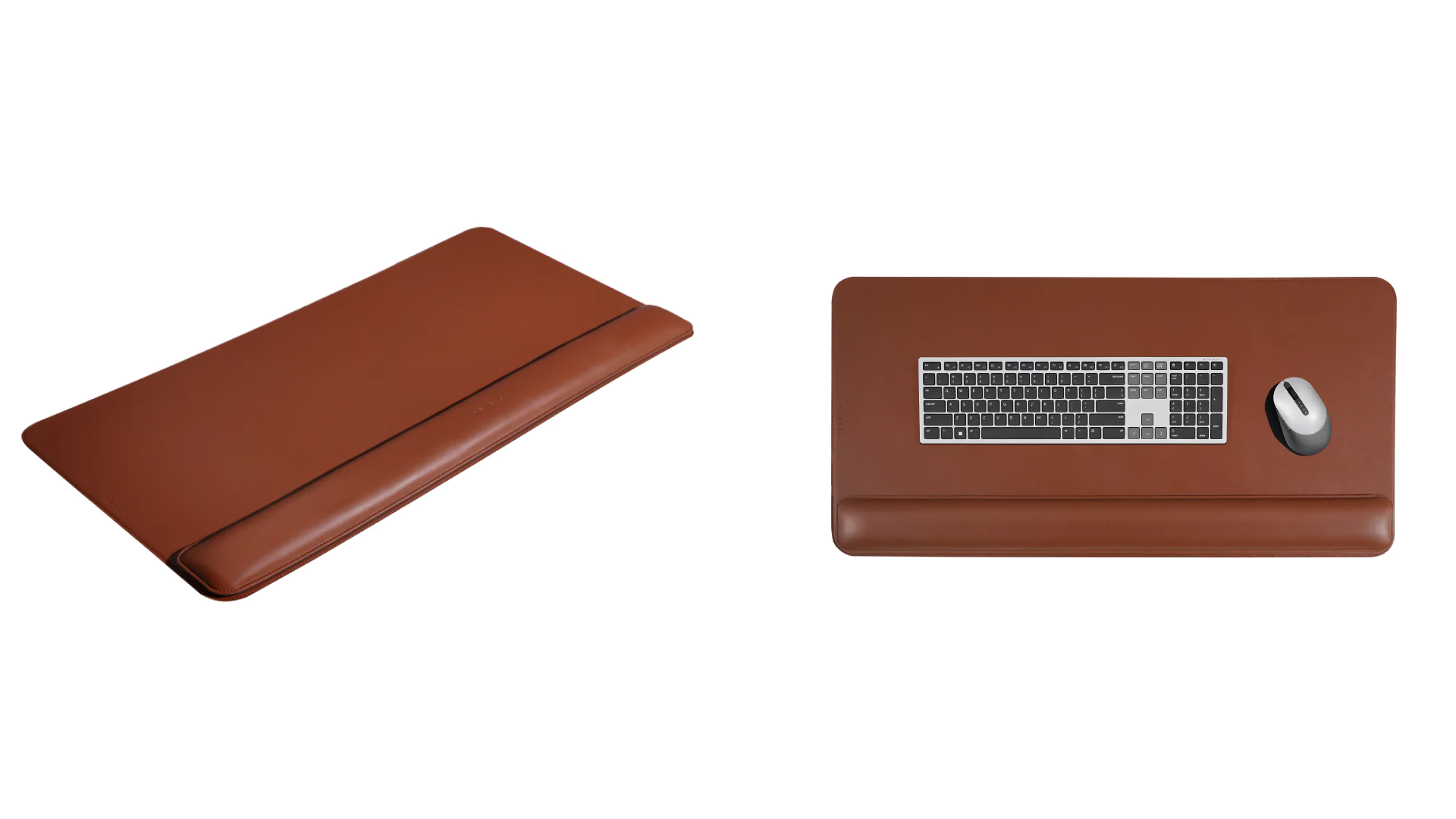 hexcal desk mat bundle, brown