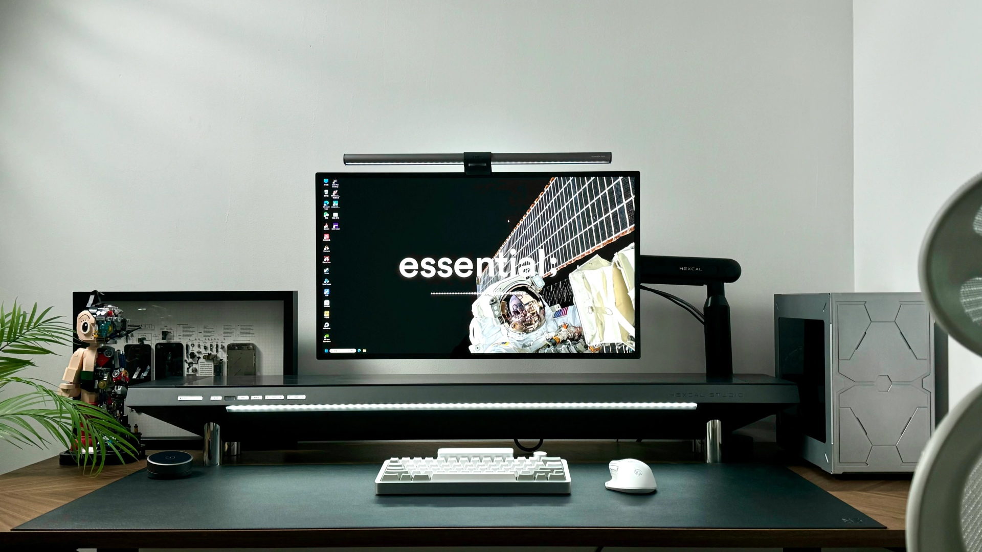 hexcal studio,hexcal premium desk setup