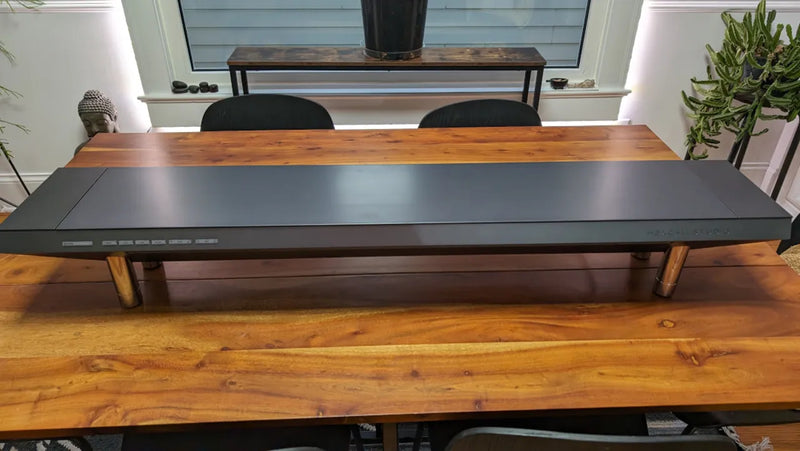 This workstation (Hexcal Studio) offers a clever way to organize and power your deskspace - Hexcal