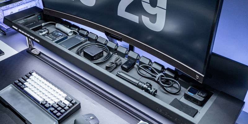 “Power Desk”: Hexcal Studio's Ultimate Evolution in Workspace Efficiency - Hexcal