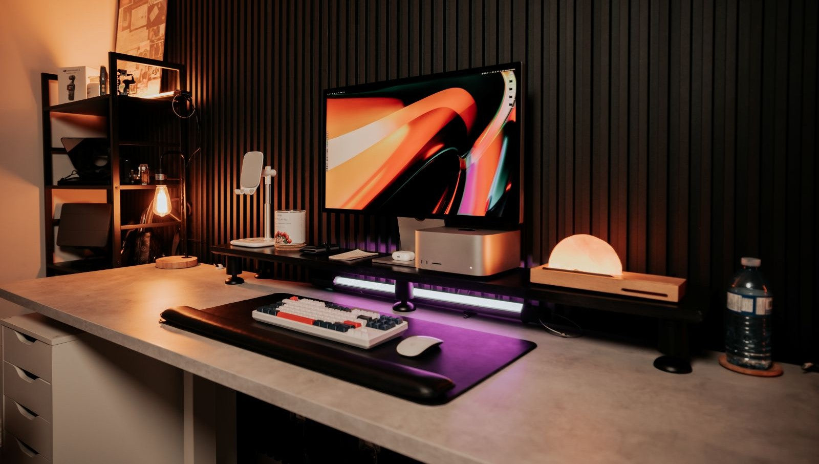 A high-quality desk mat not only protects your desk surface but also helps define your workspace.