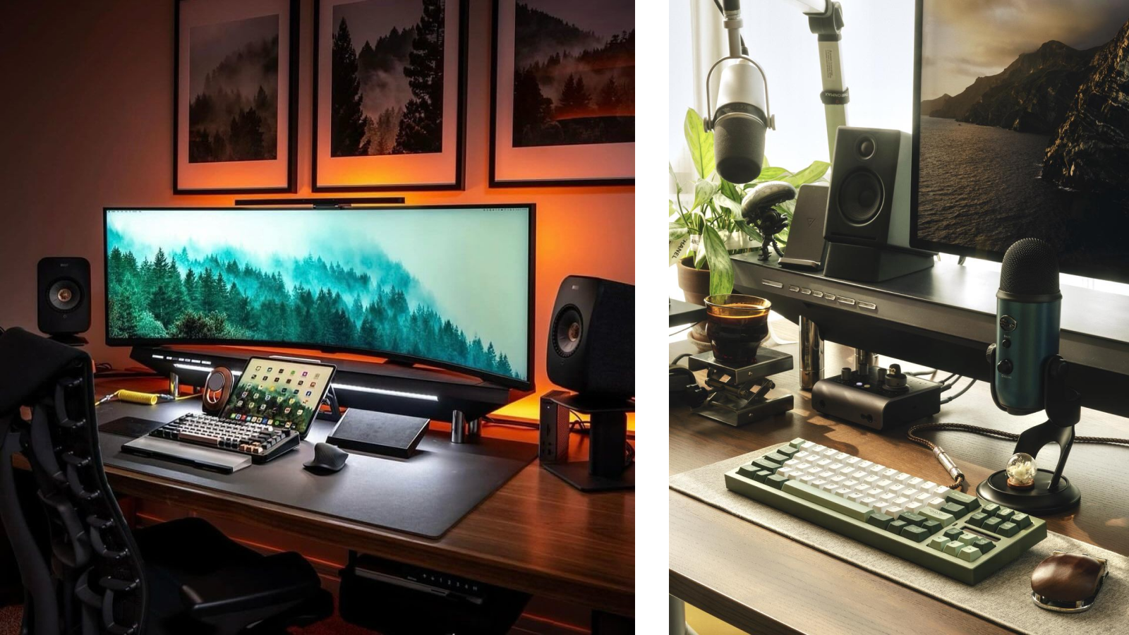 Power-Packed Desktop and Microphone for Peak Productivity