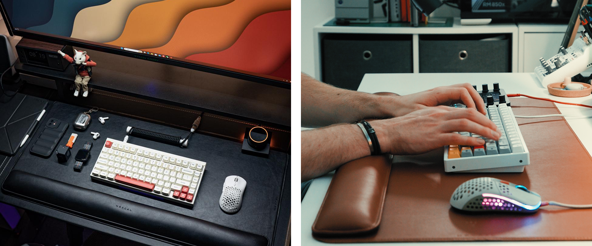 hexcal desk mat bundle