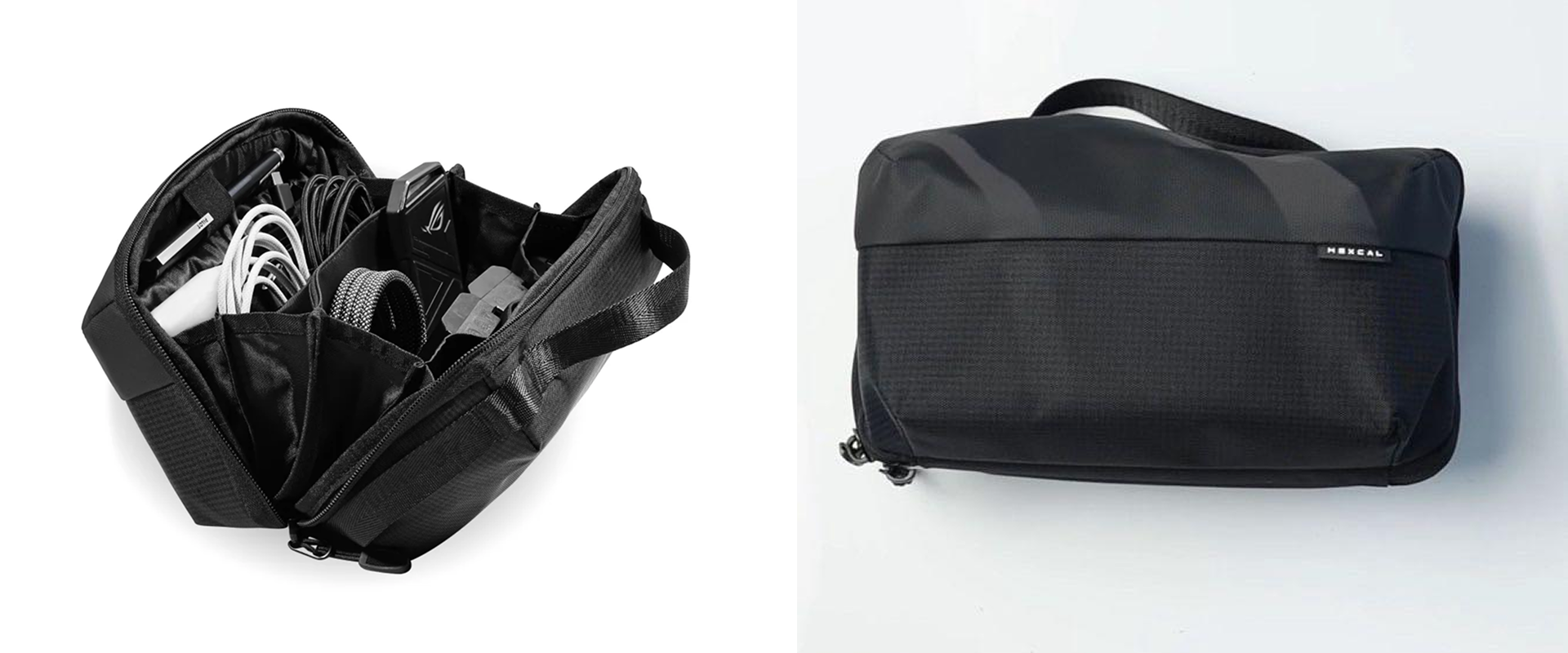 A compact tech pouch is a great solution for keeping all your essential gadgets neatly stored in one place.