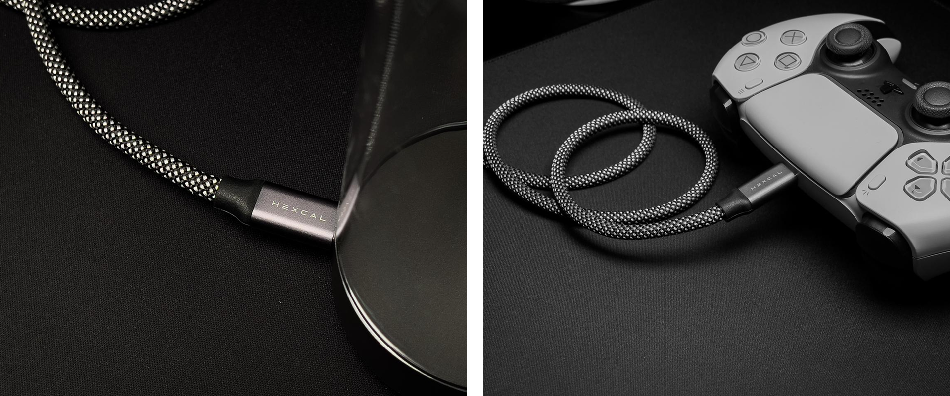 Hexcal Magnetic cable prevent cords from falling behind the desk and make them easier to access when needed.