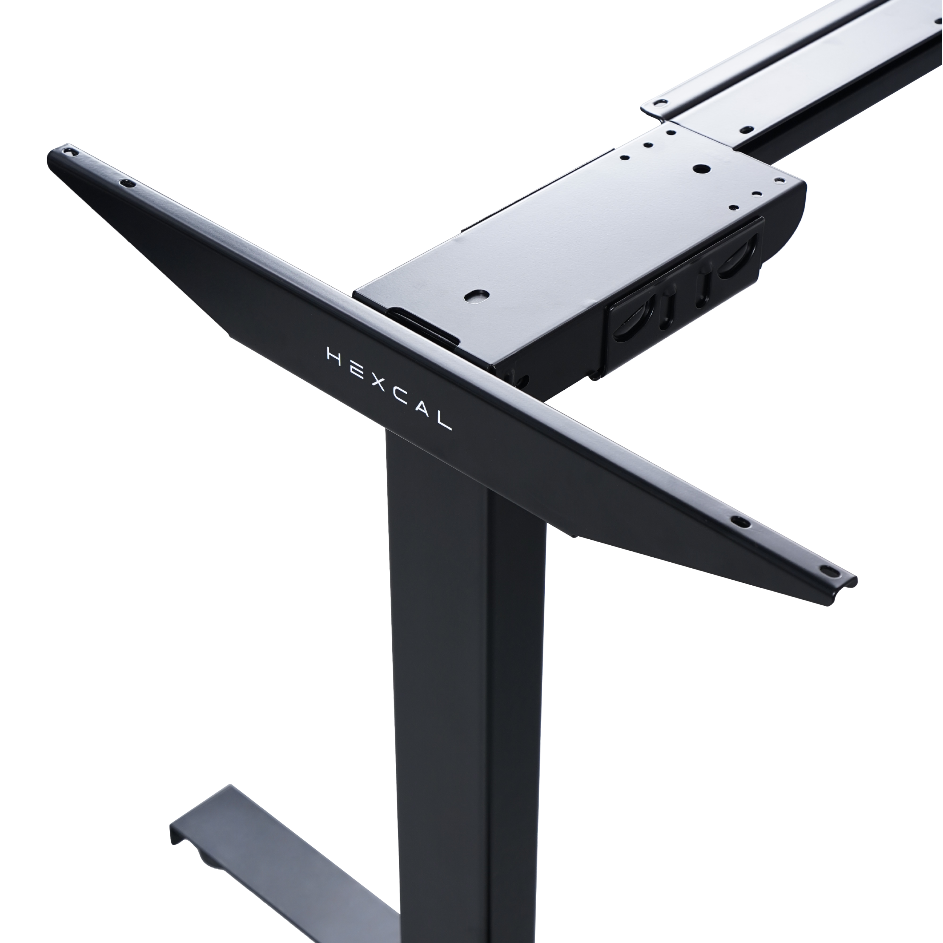 Hexcal Elevate Standing Desk Frame Black