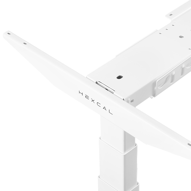 Hexcal Elevate Standing Desk White Frame