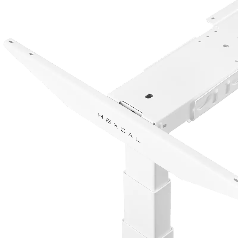 Hexcal Elevate Standing Desk White Frame