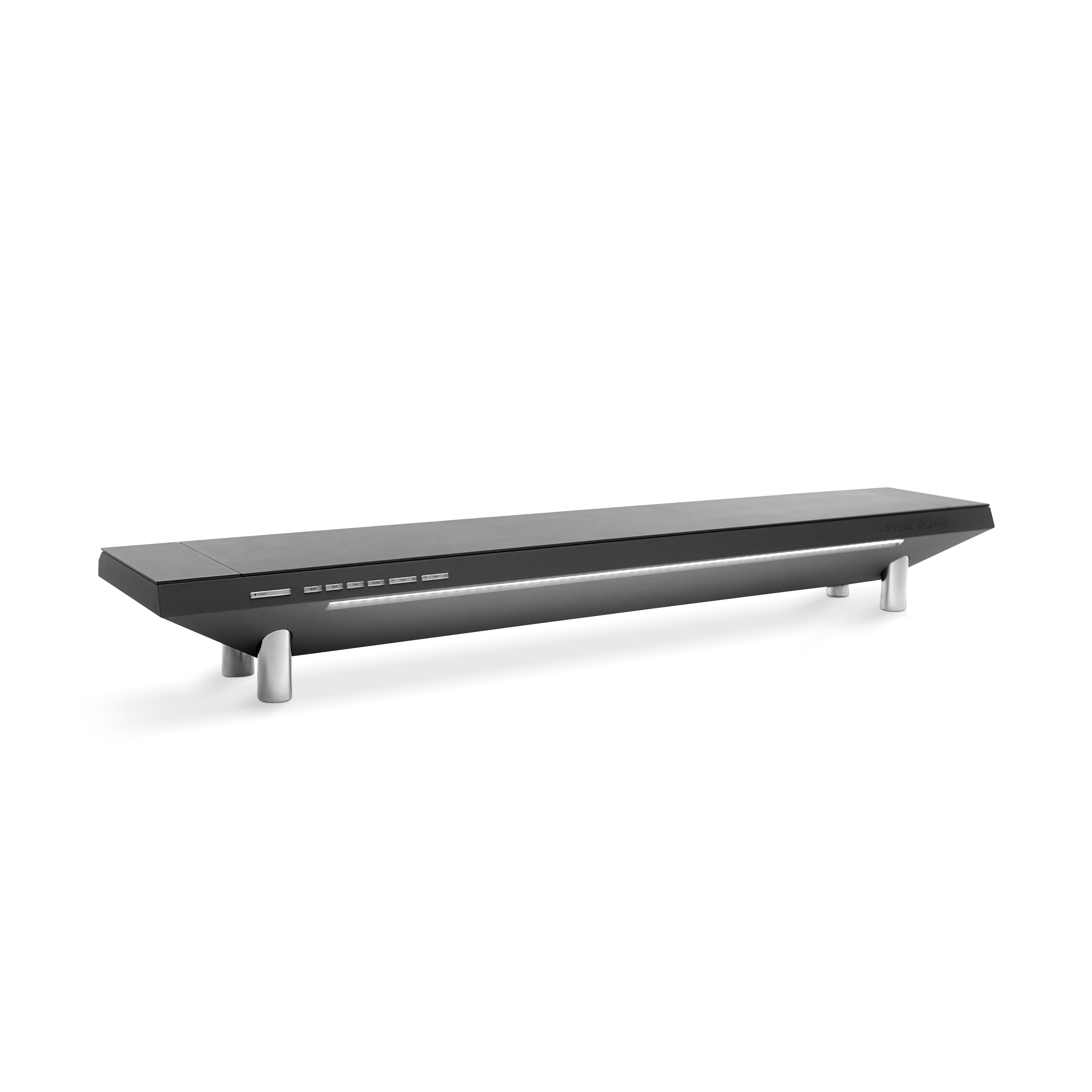 Large Premium Hexcal Studio Monitor Stand without monitors.