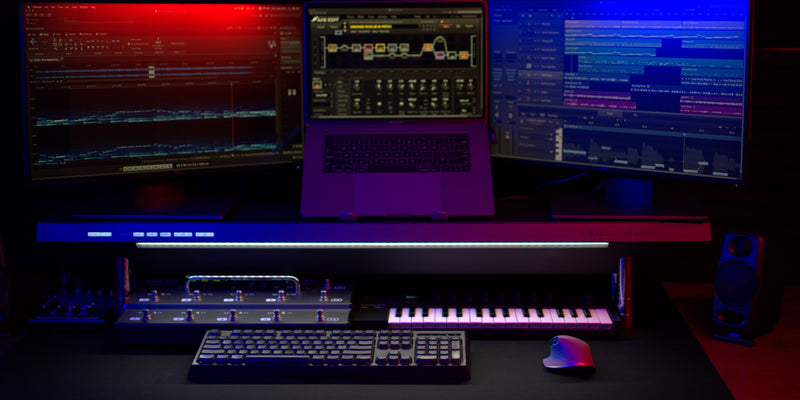 In-depth interview with Magnetic Magazine: How having a clean music studio affects creativity - Hexcal