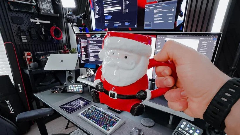 Jingle All the Way to Your Desk: 12 Practical DIY Christmas Decor Ideas