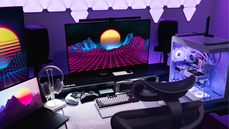 Light Up Your Desk: Easy Lighting Ideas for a Better Work and Play Experience