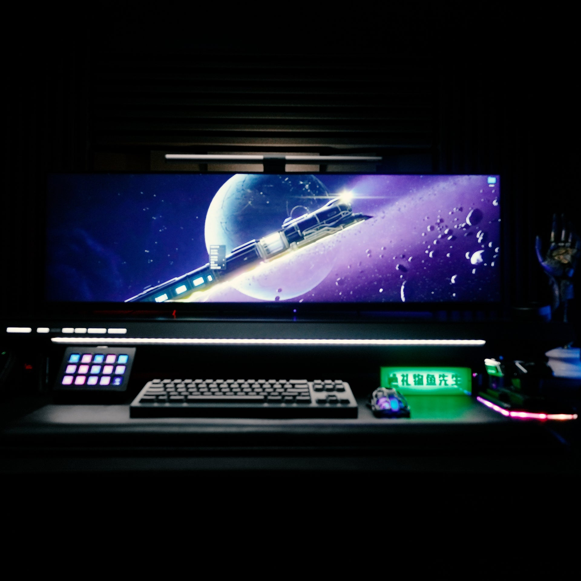 Hexcal desk setup 101