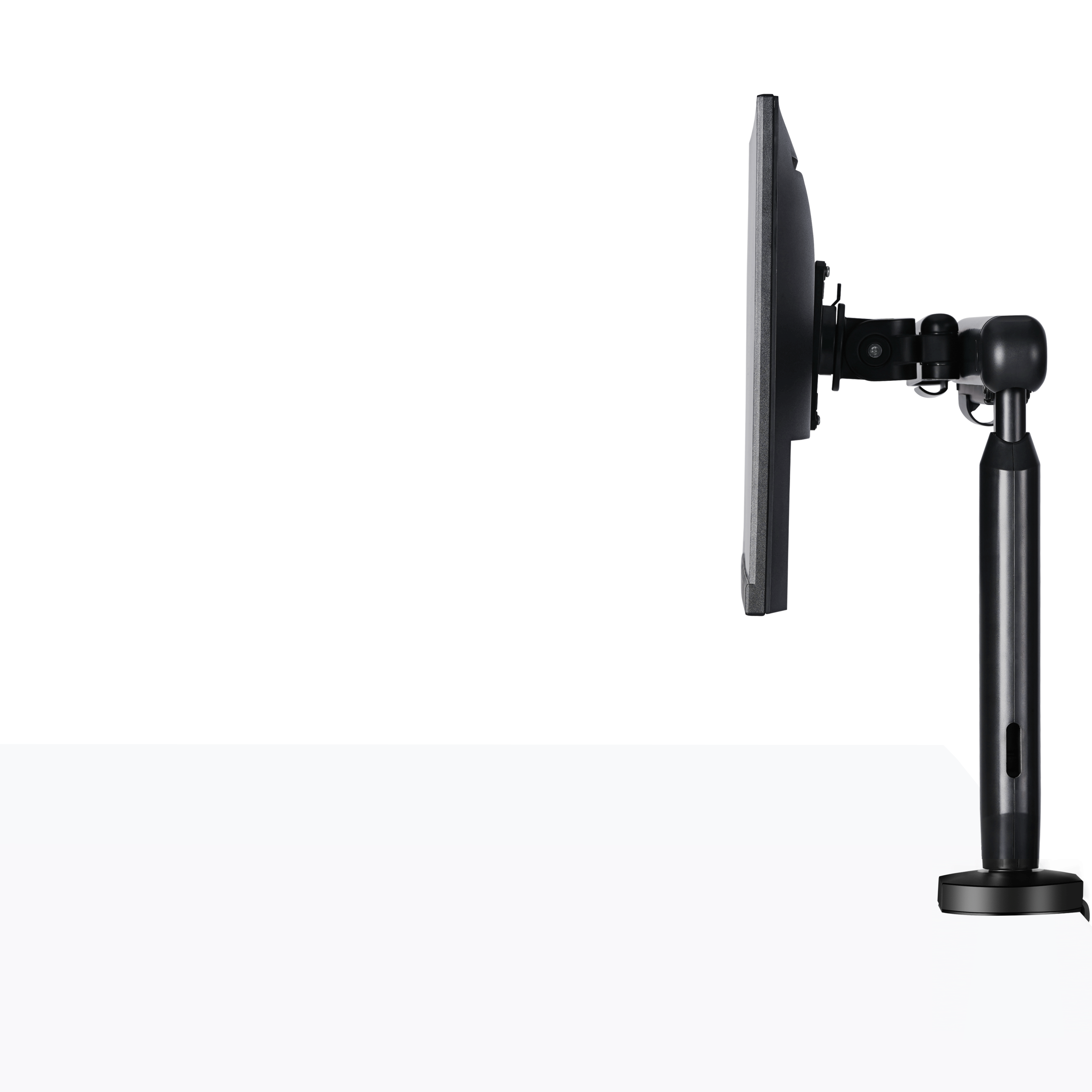 Single Stackable Monitor Arm Single Monitor Arm | Hexcal® Premium Desk Products & Accessories