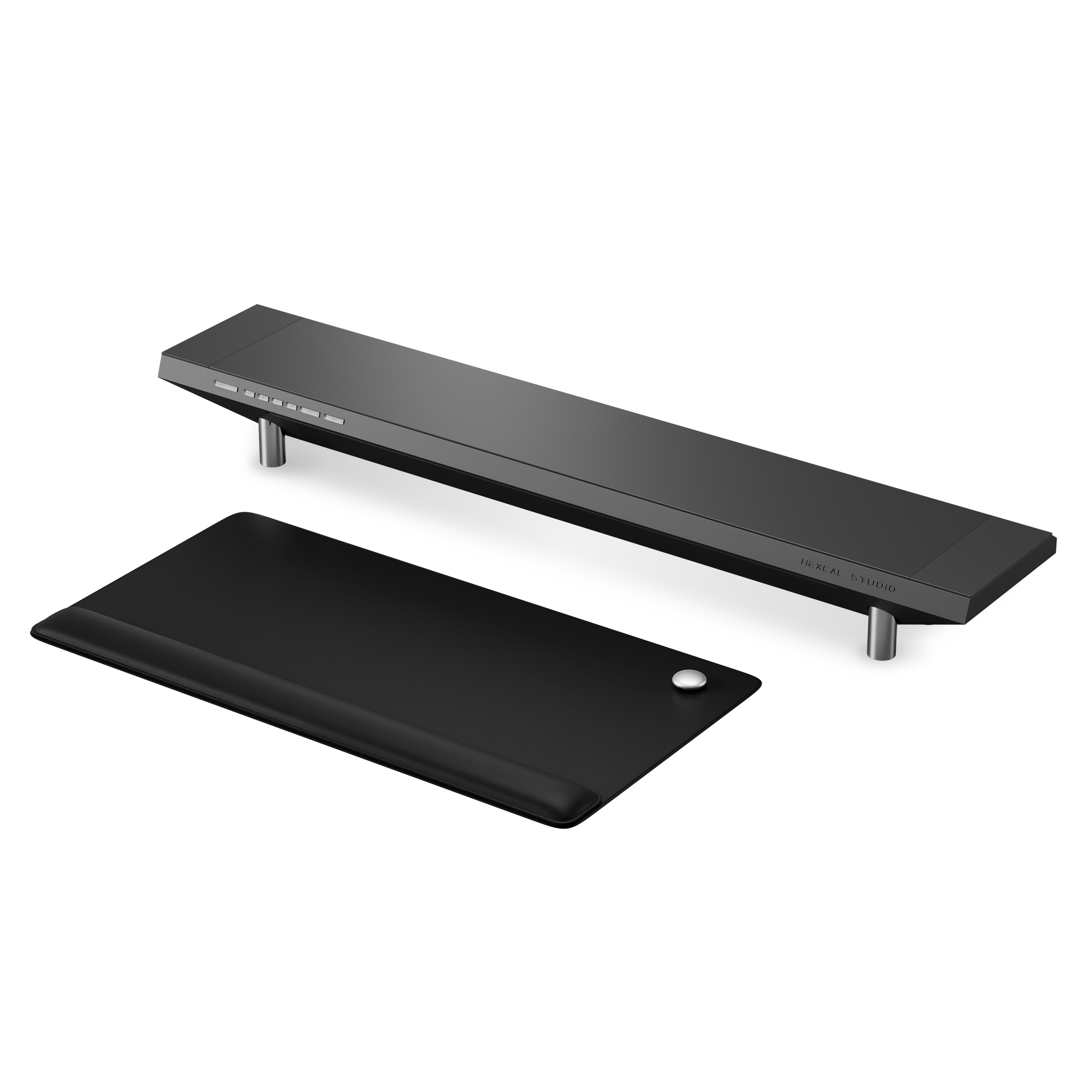 The Minimalist Starter bundle — Hexcal Studio Plus and Desk Mat Bundle.