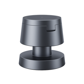 Hexcal 4-in-1 Wireless Charging Station, designed to charge your iPhone, AirPods, and Apple Watch while offering ambient lighting.